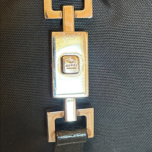 Gucci Jackie Piston Lock Black Shoulder Hand Bag - Picture 3 of 16